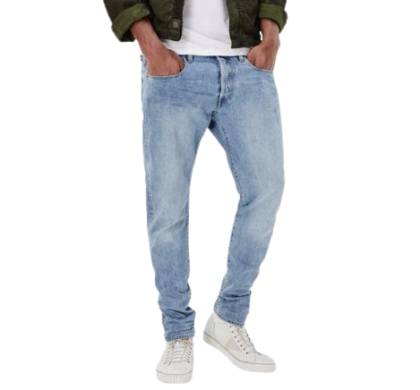 G-Star Raw Мъжки прави дънки 3301 Straight Fit Jeans