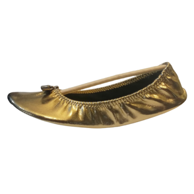 CAMAI EU дамски обувки цвички, златни