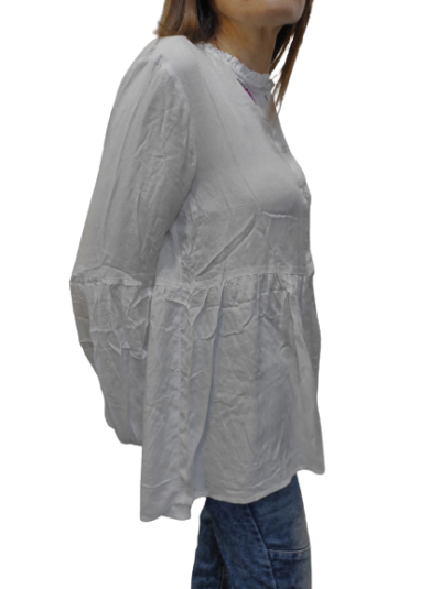 OVS дамска бяла риза от вискоза